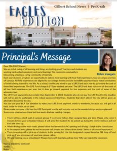 K-6 Newsletter 8-11-23